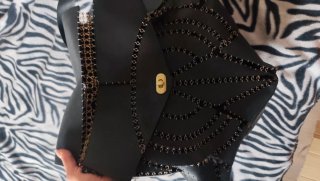 Mochila Rockera Negra Original
