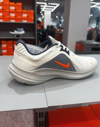 Zapatillas Nike Quest 5 Blancas Naranja