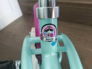 Bicicleta infantil 12 mint y rosa marca Bikestar