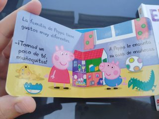 3 Libros, El orinal de Lulú, peppa pig, infantil.