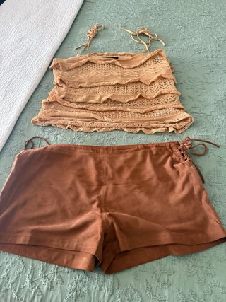 Top Zara Crochet
