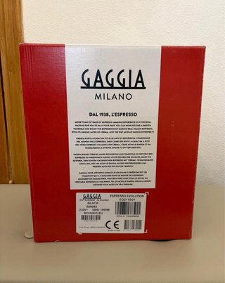 Macchina Caffè Gaggia Espresso Evolution