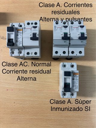 Diferenciales Clase A, AC y Súper Inmunizado
