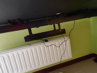 Escritorio Elevable Negro