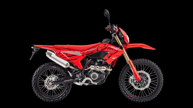 QJ MOTOR COV 125 X Roja Enduro