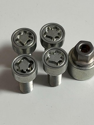 Tornillos antirrobo VW GOLF SHARAN T6 T7 SEAT AUDI
