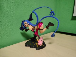 Figura Jinx (LOL) -Impresion 3D