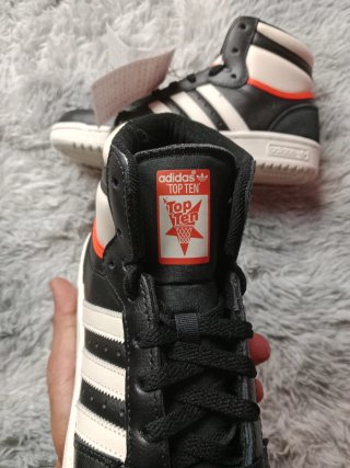 Zapatillas Adidas Top Ten Hi Negras