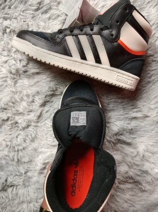 Zapatillas Adidas Top Ten Hi Negras