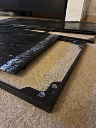 Mesa de centro Vidrio Negro IKEA ÄSPERÖD