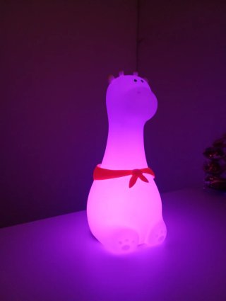 Lámpara Para Noche Jirafa Infantil