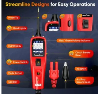 Autel PowerScan PS100 Diagnóstico Eléctrico