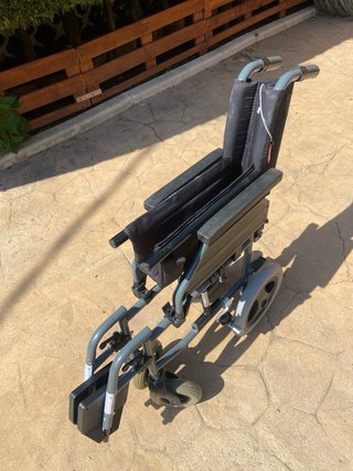 Silla de ruedas aluminio t.46