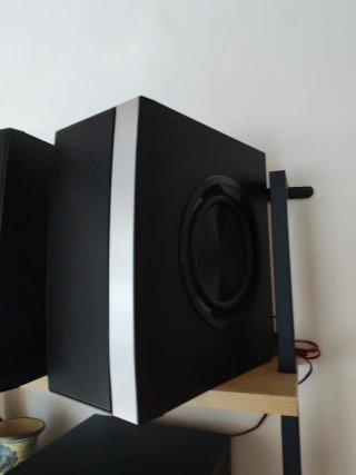 Minicadena Pioneer Negra y Plateada