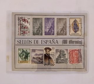 Lote 100 Sellos España diferentes para colección