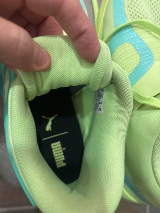 Zapatillas Baloncesto Puma Verde/Turquesa