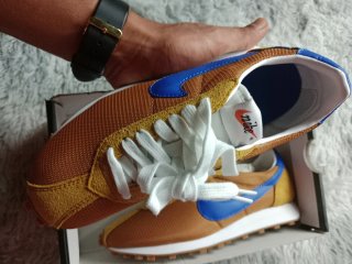 Zapatillas Nike Hombre/Mujer Azul y Marrón