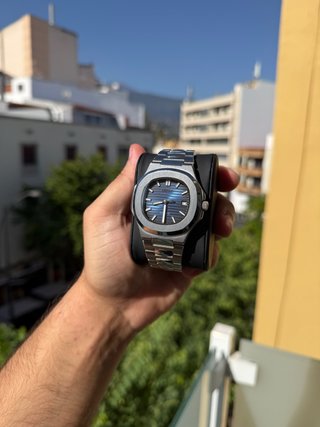 Seiko Mod “Nautilus” Azul Marino 40mm