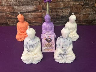 Vela Buda Morada y Blanca