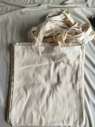 Bolsa de tela para pintar