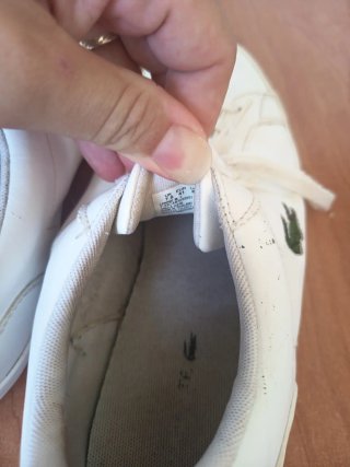 Zapatos Lacoste Hombre Blancos