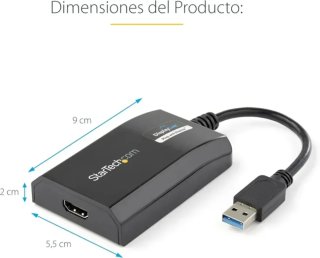 Adaptador USB 3.0 a HDMI Tarjeta Gráfica Externa