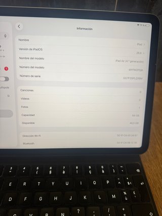 iPad Air 4ª Gen + Magic Keyboard Apple