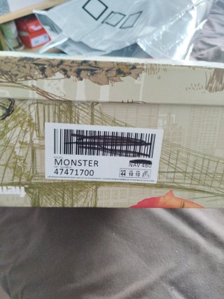 Zapatillas botín azul y marrón
