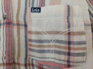 Camisa Lois Cuello Mao Multicolor