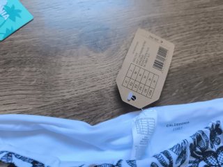 Bikini Calzedonia Blanco y Negro