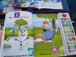El libro musicales Disney frozen vaiana Mickey etc