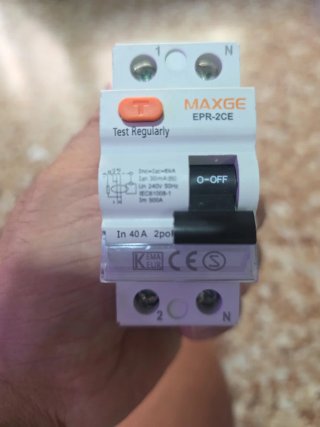 Interruptor Diferencial MAXGE 40A 2P Superinmuniza
