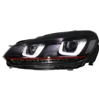 Faros delanteros Led Volkswagen Golf VI 6 Red edit