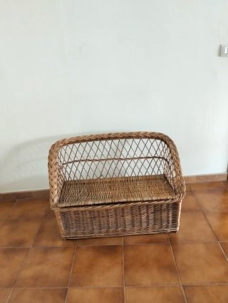 Sofá Cesta Mimbre Rattan