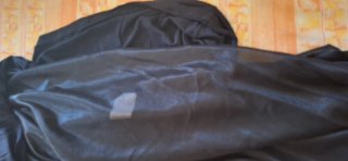 Abito impero in viscosa nero