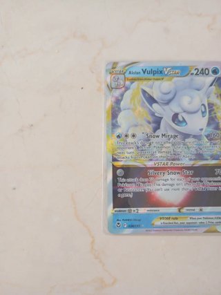 Carta Pokémon Alolan Vulpix VSTAR Inglés
