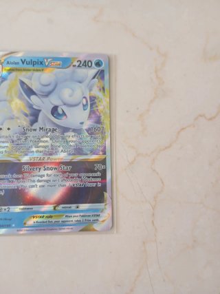 Carta Pokémon Alolan Vulpix VSTAR Inglés
