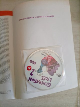 GENERATION LYCEE A2/B1 ELEVE+CD+DVD