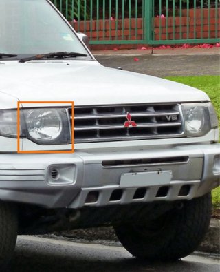 Faros Mitsubishi Montero V20