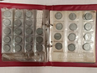 Álbum de monedas coleccionables