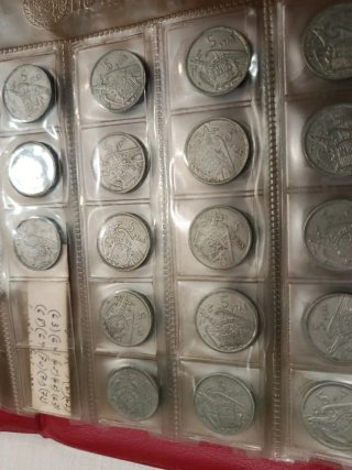 Álbum de monedas coleccionables