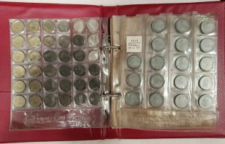 Álbum de monedas coleccionables