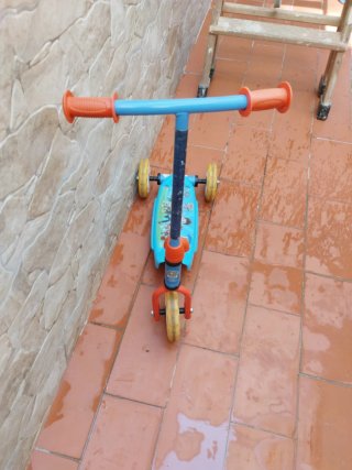 Patinete Patrulla Canina 3 ruedas