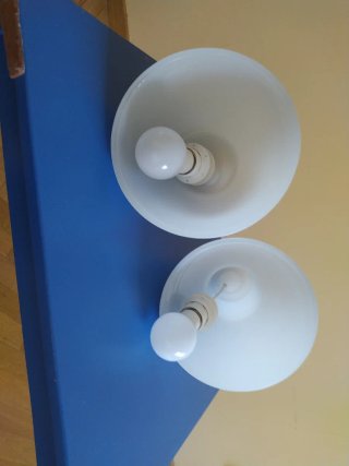 Lámparas de techo blancas (2 unidades)