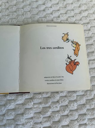 Los tres cerditos Círculo de Lectores Tapa dura