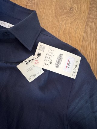 Camisa Zara manga corta Talla S