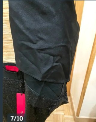 Pantalón Carolina Herrera Negro Talla 4