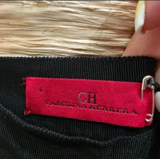 Pantalón Carolina Herrera Negro Talla 4