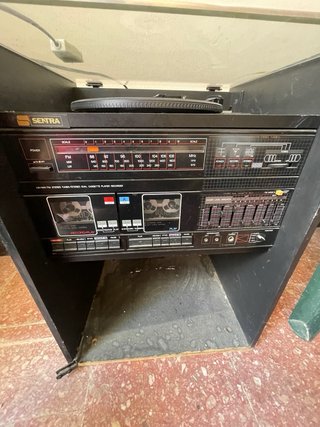 Cadena Sentra Tocadiscos Cassette Radio
