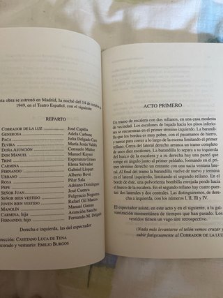 Historia de una escalera